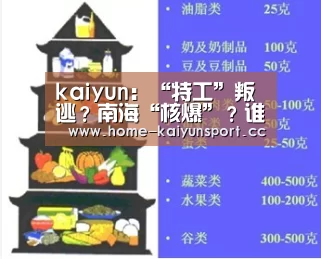 kaiyun：“特工”叛逃？南海“核爆”？谁在制造中国的谣言(图1)